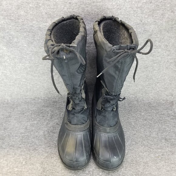 ✅LaCrosse Heavy Winter Waterproof Rubber Snow Boots 15" Tall Nylon Mens 12N USA - Picture 8 of 12